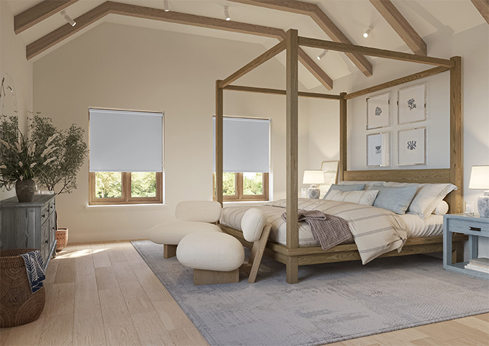 Trinity (Blackout), Silver - Twist&Fit Roller Blind - Image 7